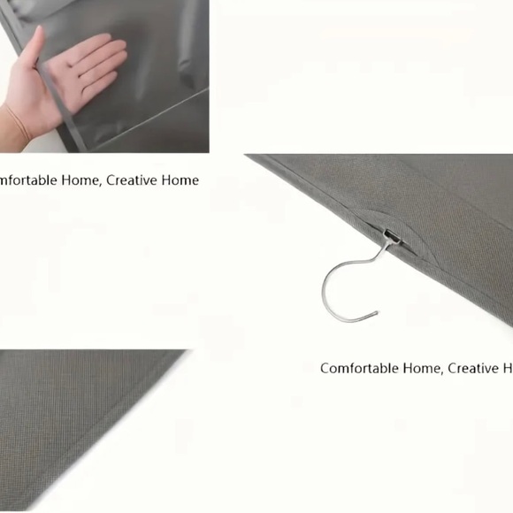 Space-Saving Hanging Handbag Purse Organizer -
8 Pockets - Grey - New In Package - Picture 2 of 5